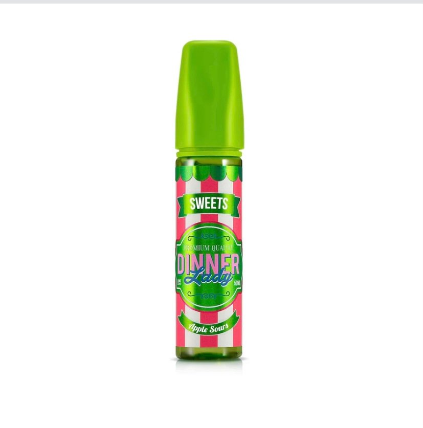 DINNER DINNER LADY 50ml Sweet Shortfill E-Liquid - Apple Sours