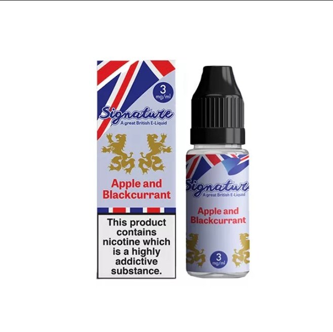 12mg 12mg Signature Vapours TPD 10ml E-Liquid (50VG/50PG