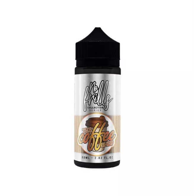 No No Frills Collection Coffee Shop 80ml Shortfill 0mg (80VG/20PG)