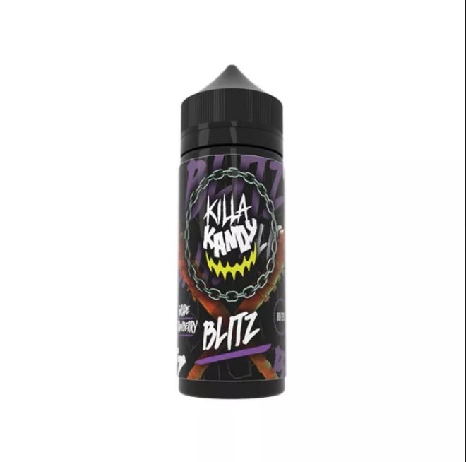 Killa Killa Kandy 100ml Shortfill 0mg (80VG/20PG)