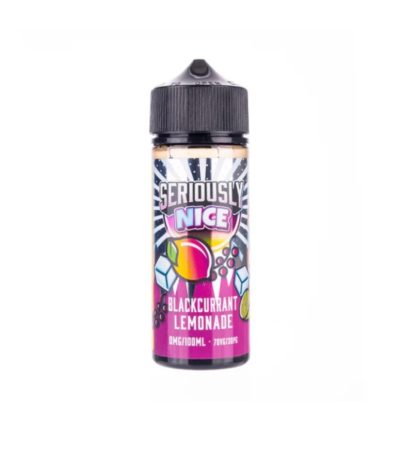 Cool Cool Blackcurrant Lemonade 100ml Shortfill E-Liquid by Seriously Nice