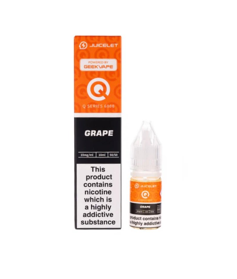 Geekvape Grape Q Series 6000 Nic Salt E-Liquid by Juicelet