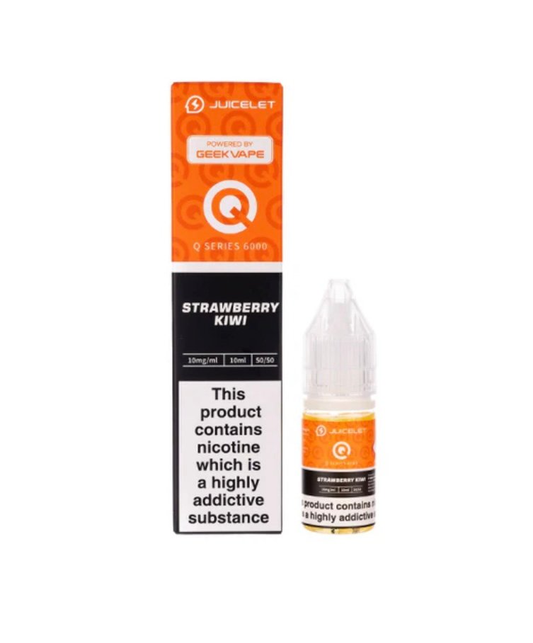 Geekvape Strawberry Kiwi Q Series 6000 Nic Salt E-Liquid by Juicelet