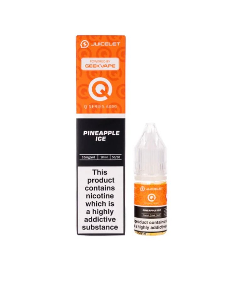 Geekvape Pineapple Ice Q Series 6000 Nic Salt E-Liquid by Juicelet