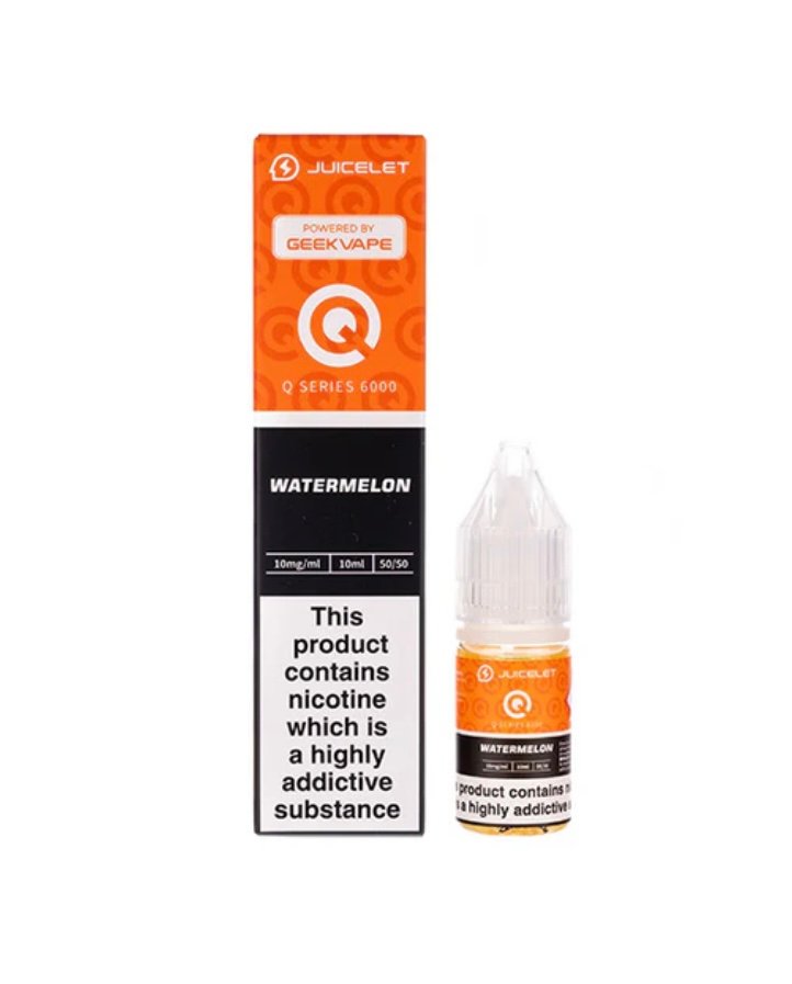 Geekvape Watermelon Q Series 6000 Nic Salt E-Liquid by Juicelet