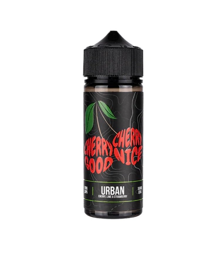 Urban Urban Cherry Good Cherry 100ml Shortfill E-Liquid by Wick Liquor