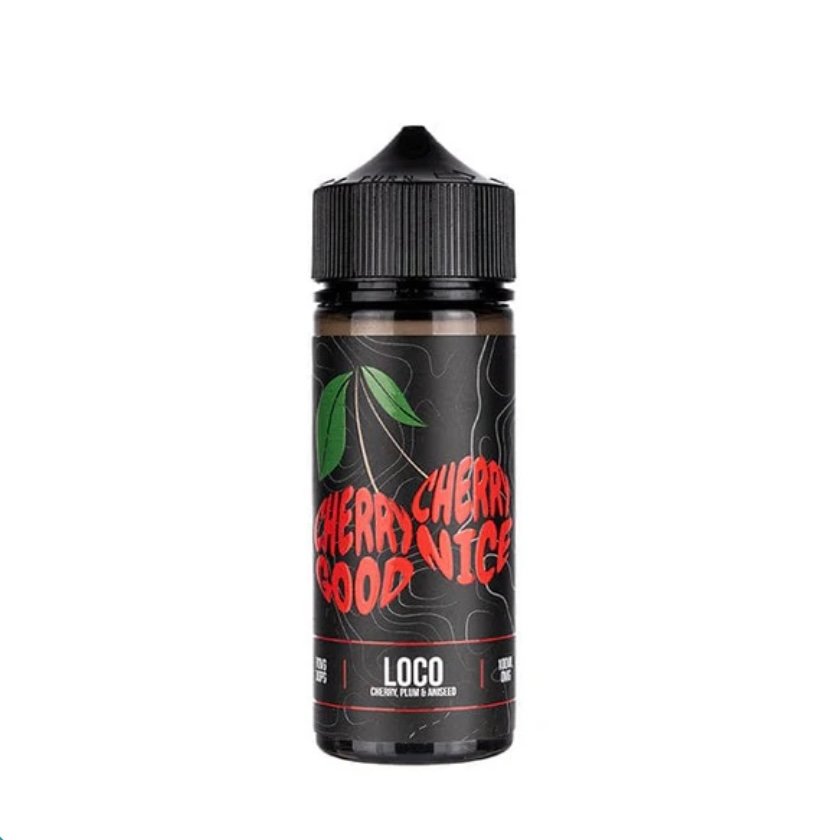 Loco Loco Cherry Good Cherry 100ml Shortfill E-Liquid by Wick Liquor
