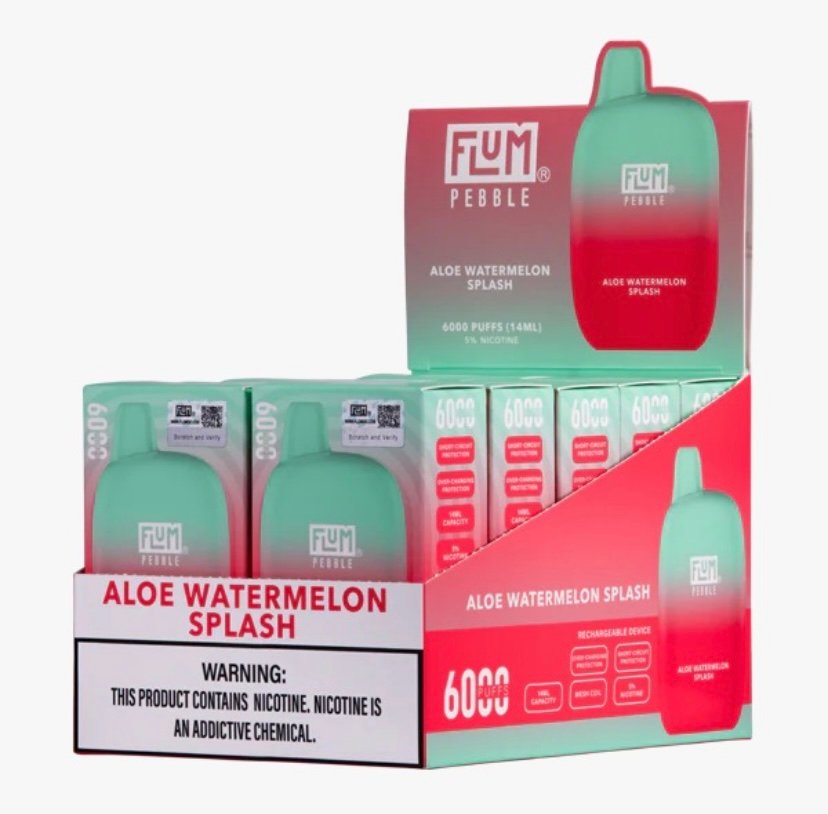 Vape Link Aloe Watermelon Splash 6000 puffs (10 pack)
