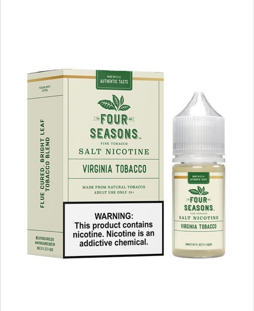 FOUR FOUR SEASONS SALTS VIRGINIA TOBACCO