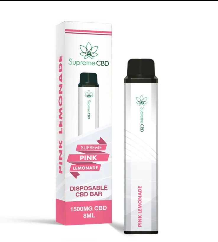 CBD CBD Disposable Vape - Pink Lemonade (1500mg)