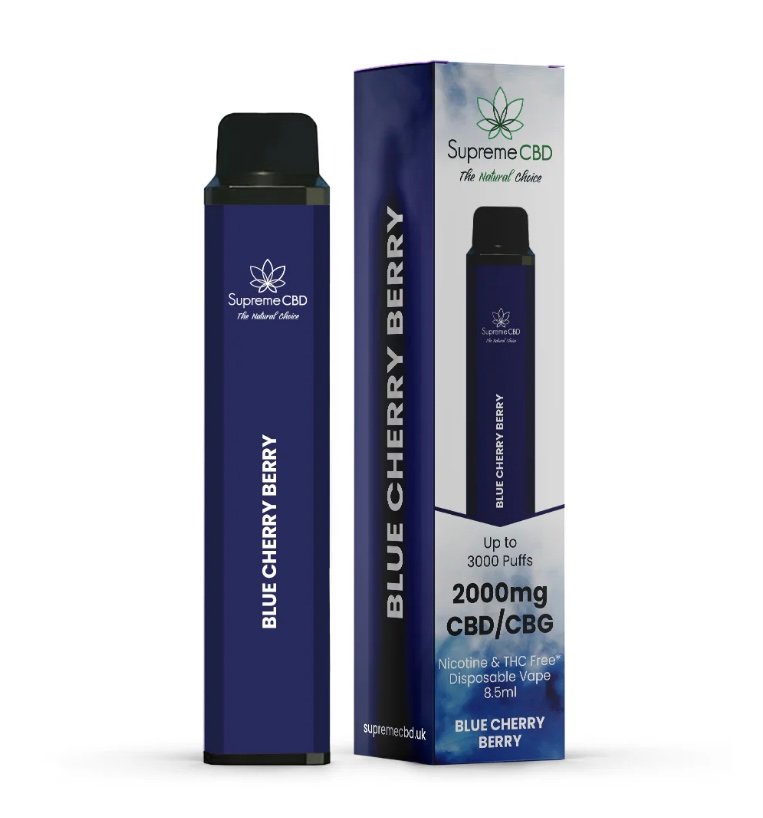 CBD CBD Disposable Vape - Blue Cherry Berry (2000mg)