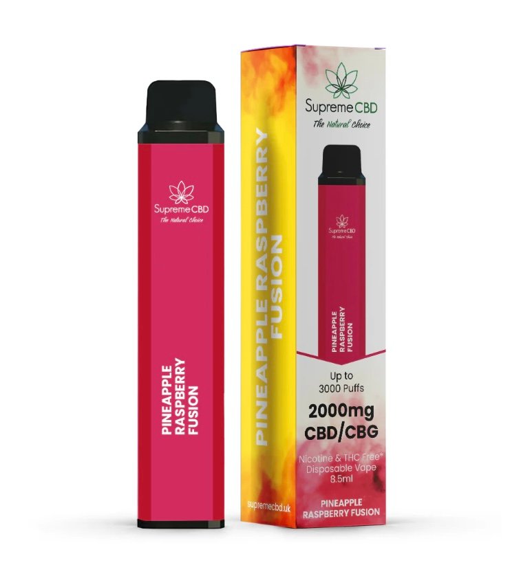 CBD CBD Disposable Vape - Pineapple Raspberry Fusion (2000mg)