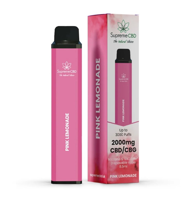 CBD CBD Disposable Vape - Pink Lemonade (2000mg)