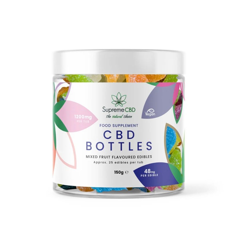Delta 8 CBD Gummy Bottles (1200mg)