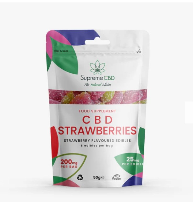 Delta 8 CBD Gummy Strawberries Grab Bag (200mg)