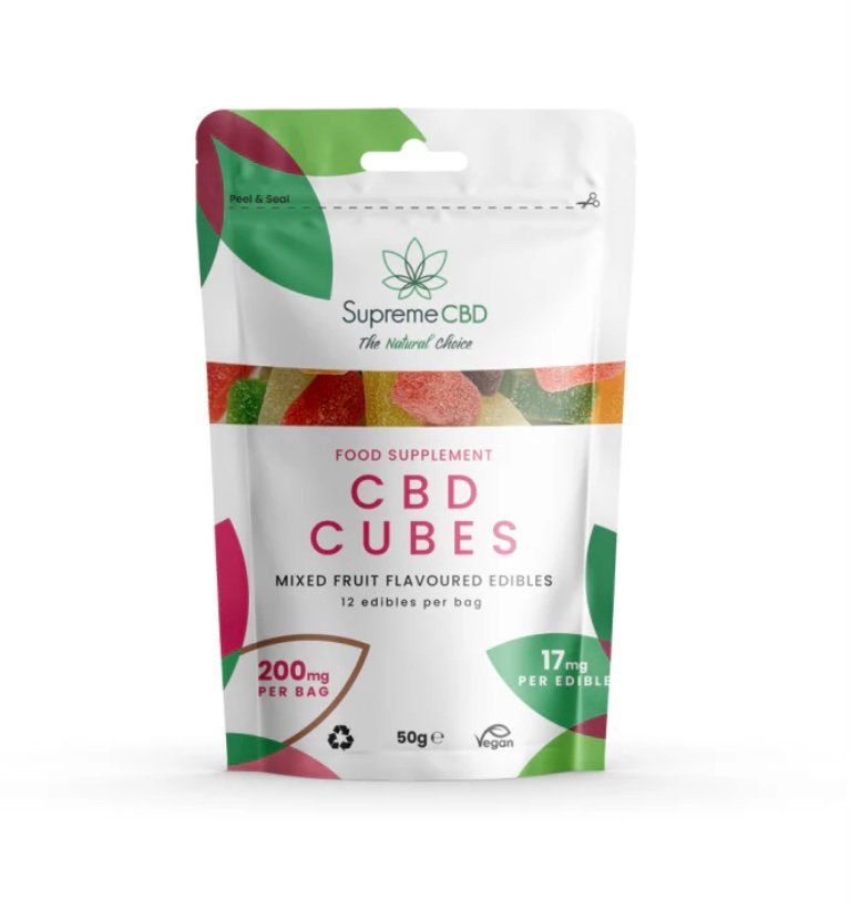 Delta 8 CBD Fruit Cubes Grab Bag (200mg)