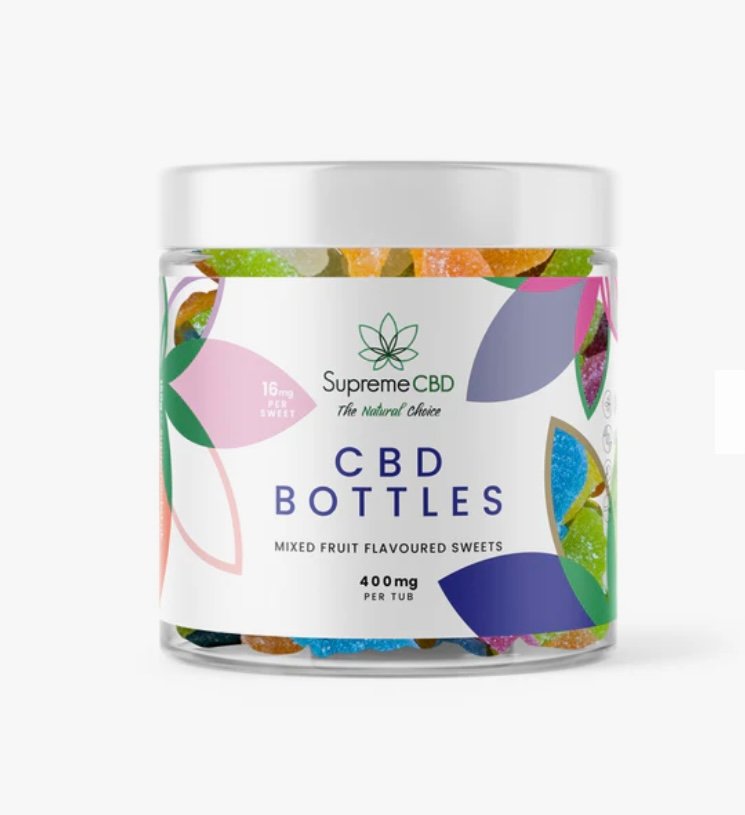 Delta 8 CBD Gummy Bottles (400mg)