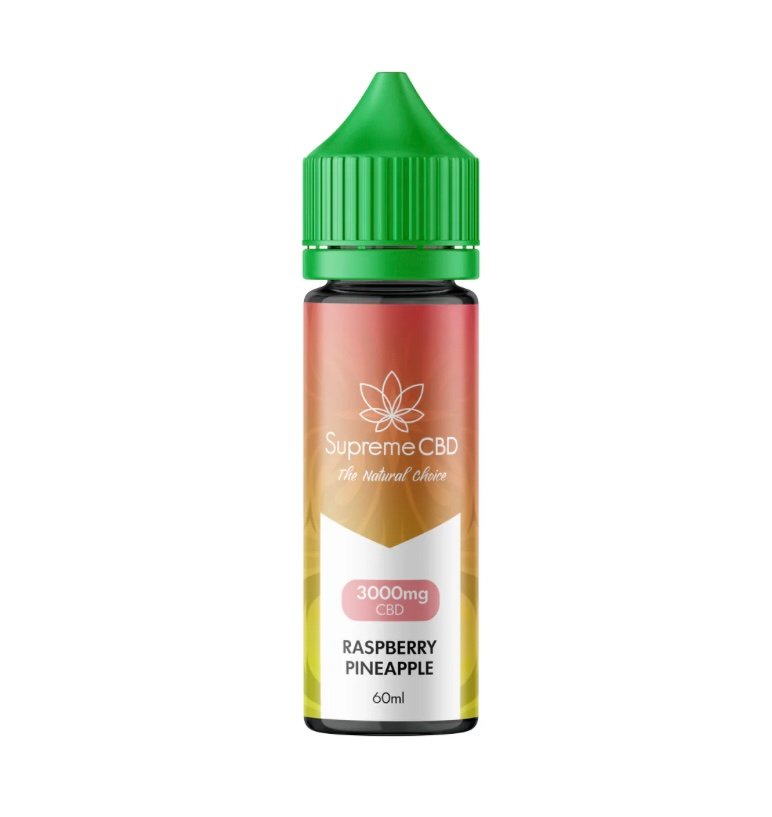 CBD Raspberry Pineapple E-Liquid 60ml (3000mg)