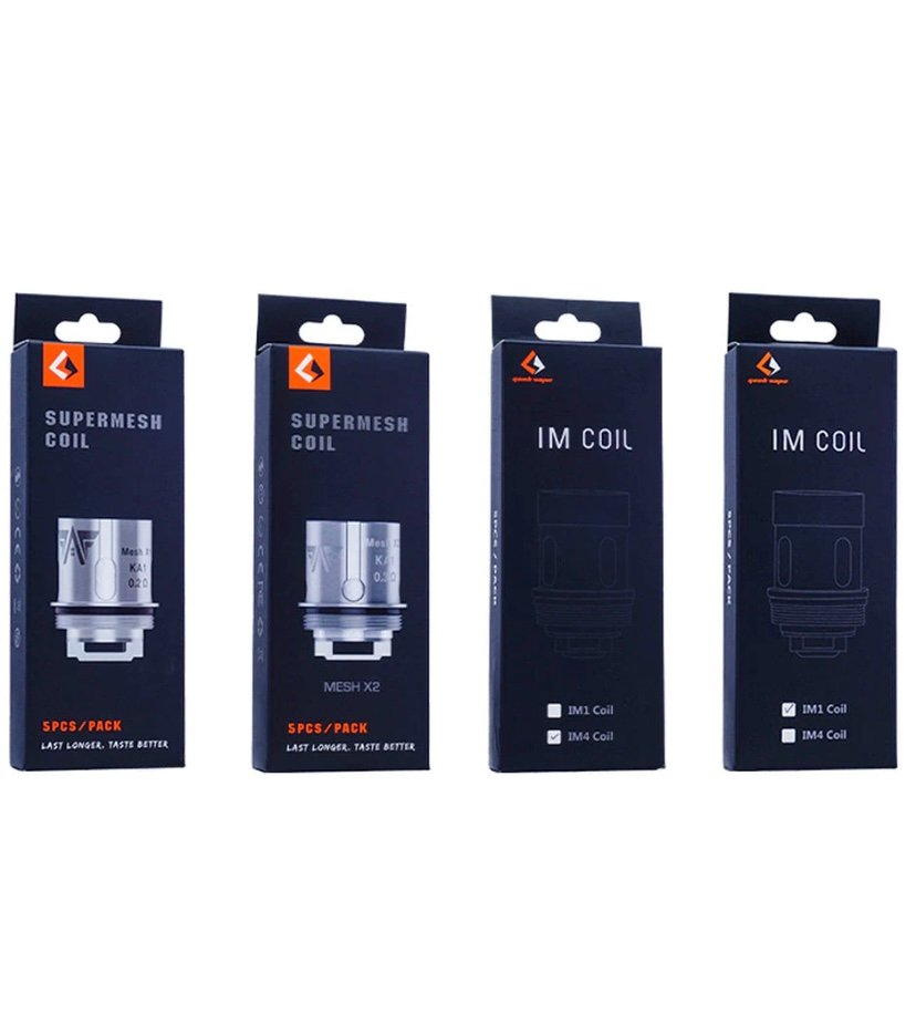 Geekvape GEEKVAPE IM & SUPER MESH COILS 5 PACK