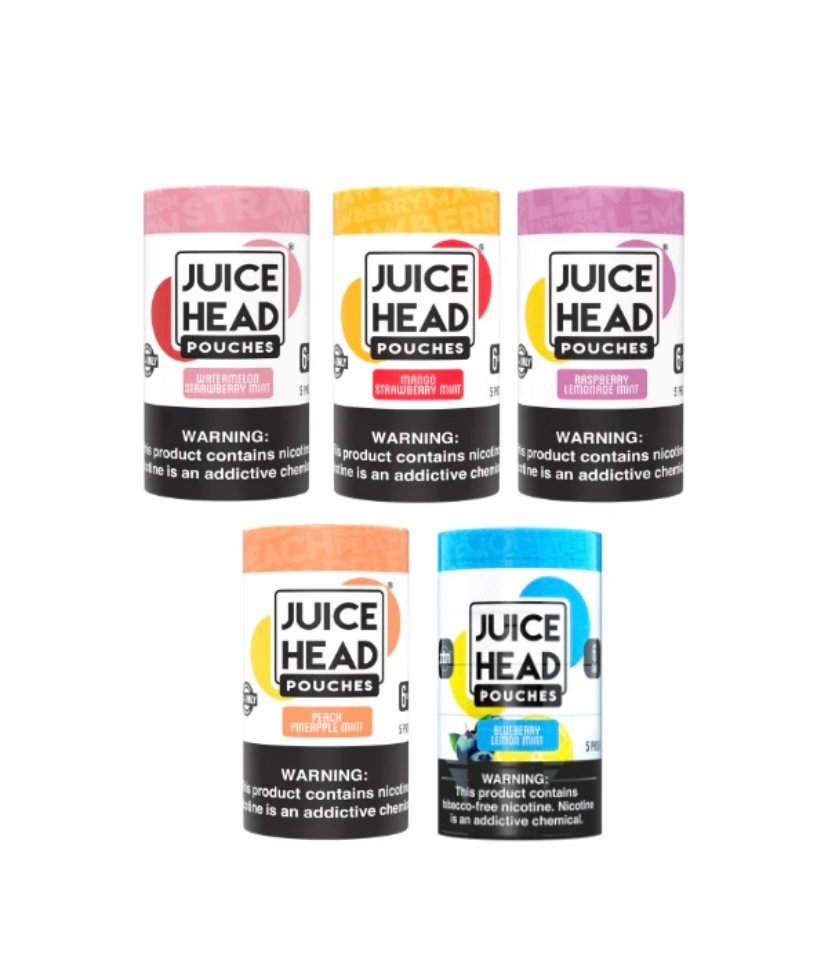 Nicotine JUICE HEAD ZTN POUCHES 5 PACK