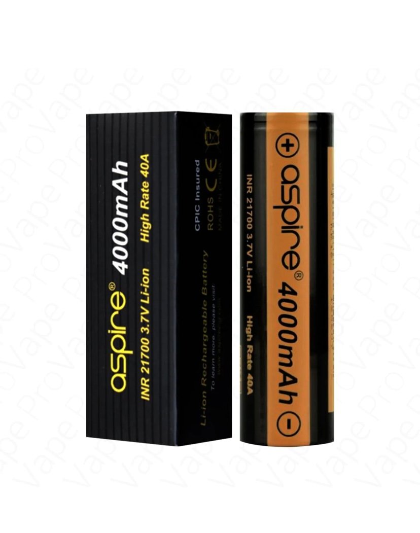 ASPIRE ASPIRE LI-ION 21700 4000MAH VAPE BATTERY