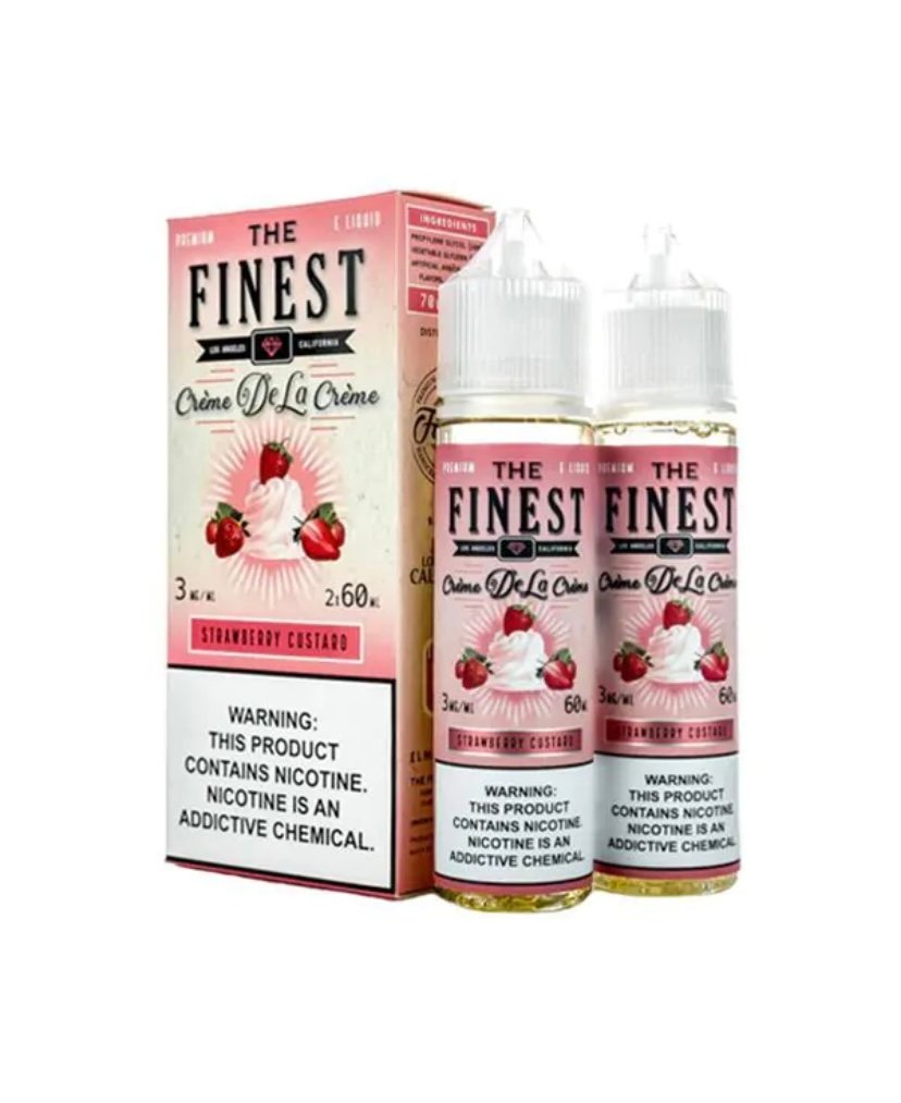 STRAWBERRY STRAWBERRY CUSTARD THE FINEST E-JUICE 2X60ML
