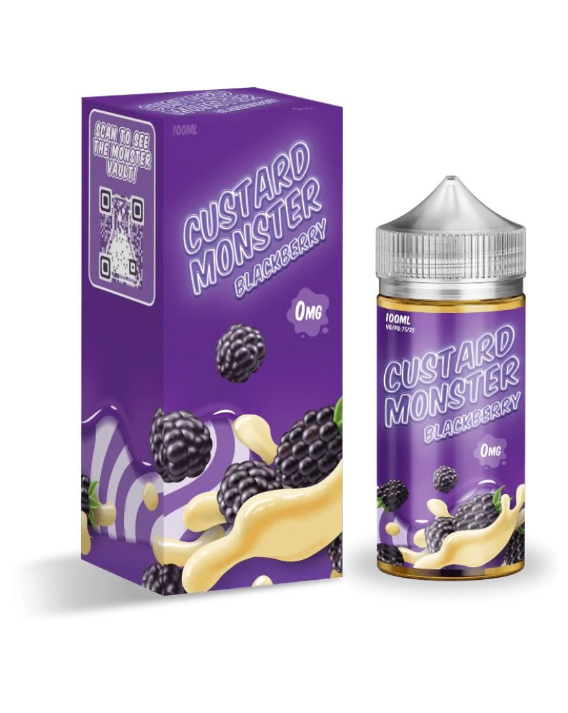 BLACKBERRY BLACKBERRY CUSTARD MONSTER 100ML