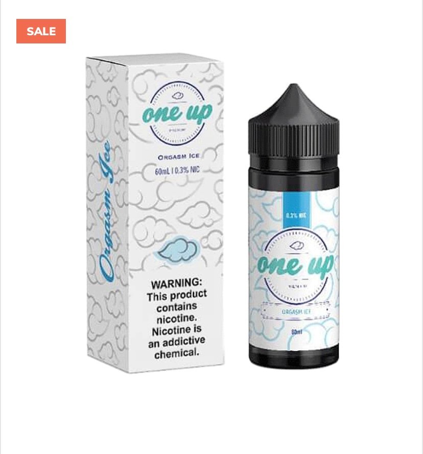 MENTHOL MENTHOL WATERMELON GUAVA PEACH Orgasm Ice by One Up Vapor Original 100ml
