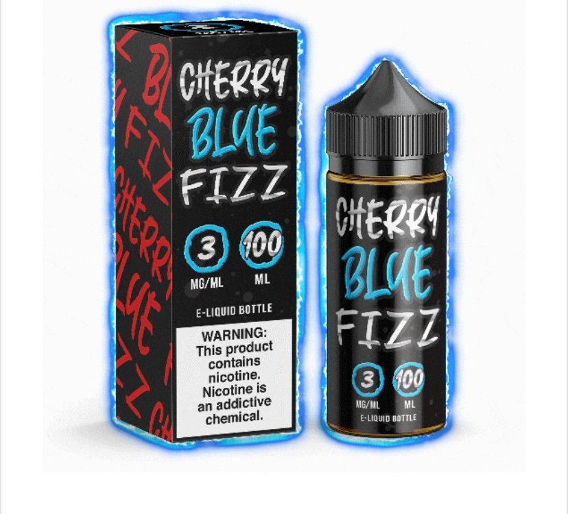 Cherry Cherry Blue Cola by Juice Man 100ml