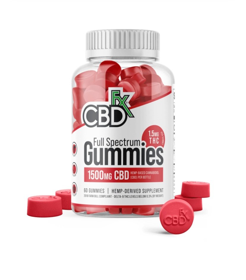 Delta 8 MIXED BERRY FULL SPECTRUM CBD GUMMIES – CBDFX