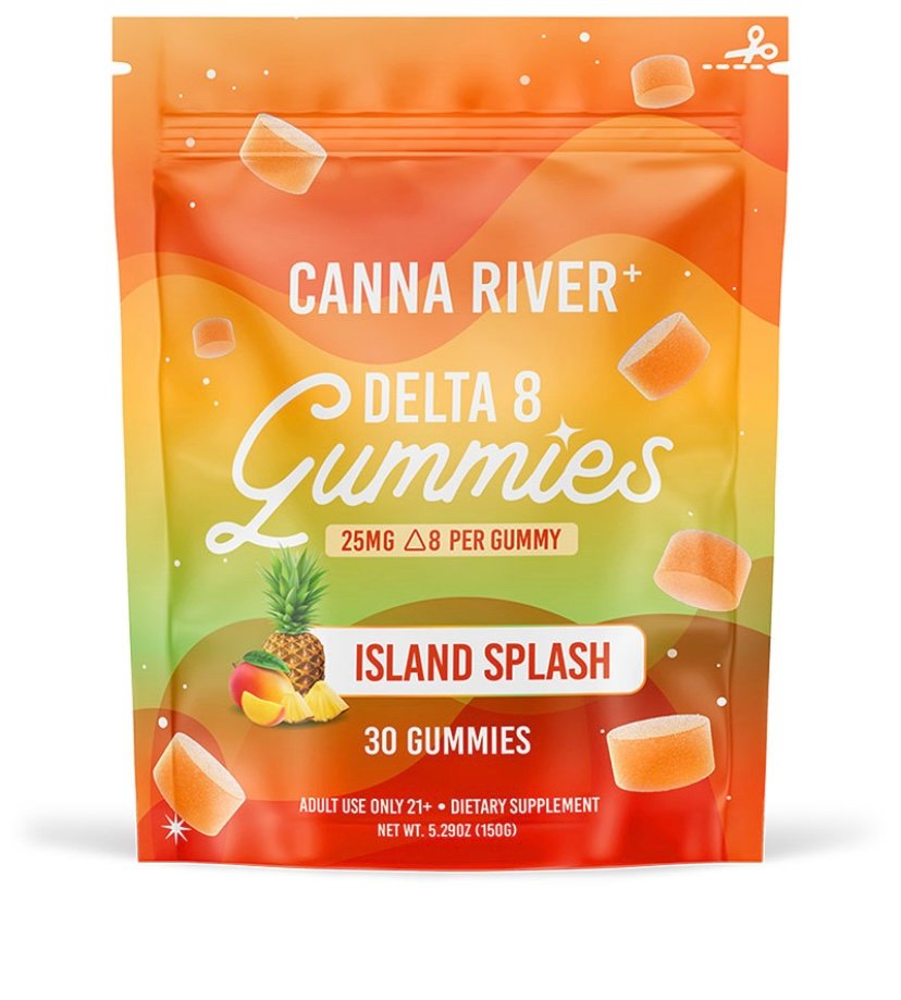 Delta 8 DELTA 8 THC GUMMIES – ISLAND SPLASH – CANNA RIVER