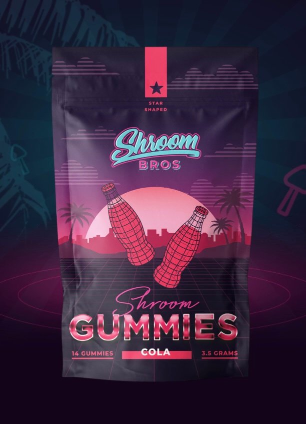 Delta 8 MAGIC MUSHROOMS GUMMIES – COLA CANDY (3.5G)