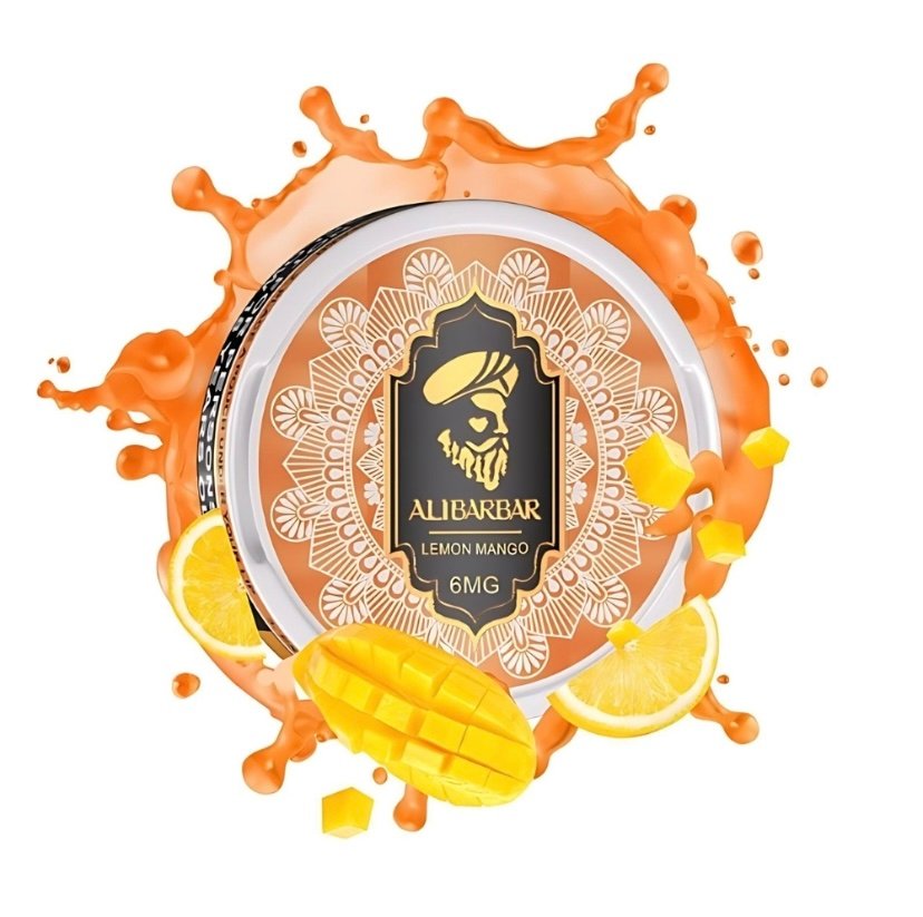 ALIBARBAR Alibarbar Nicotine Pouches Lemon Mango