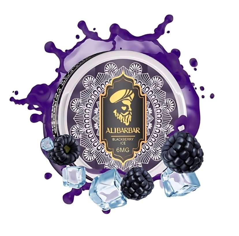 ALIBARBAR Alibarbar Nicotine Pouches Blackberry Ice