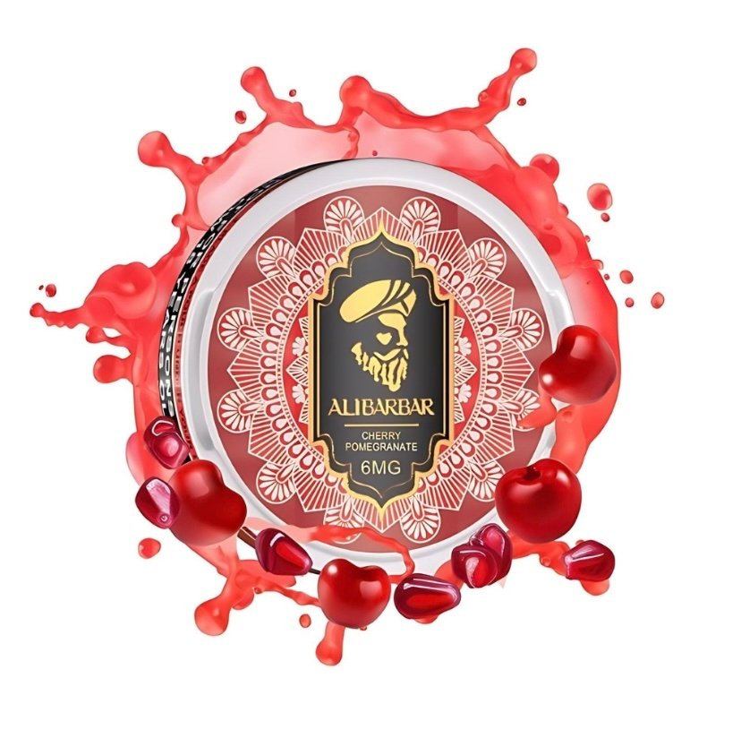 ALIBARBAR Alibarbar Nicotine Pouches Cherry Pomegranate