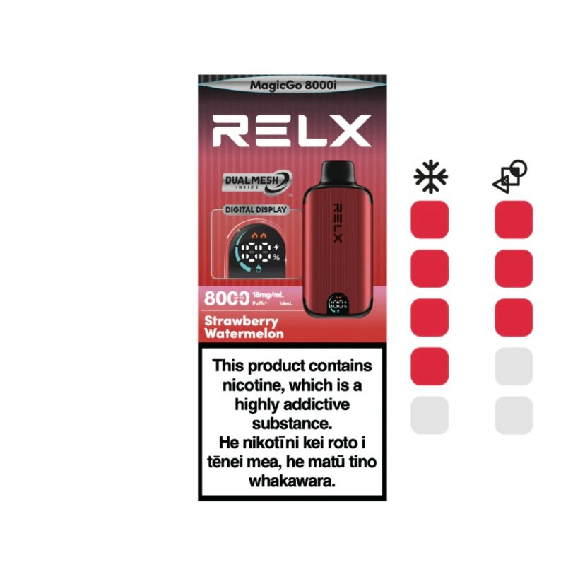 Strawberry Strawberry Watermelon 8000 Puff 18mg/mL