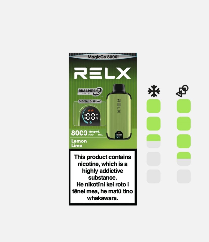 RELX RELX MagicGo 8000i Lemon Lime Bitters