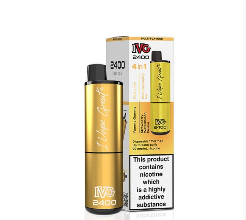 IVG IVG 2400 Summer Edition 4 In 1 20mg Disposable Vape