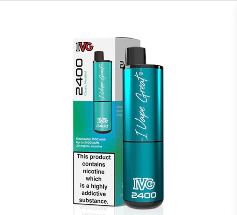 IVG IVG 2400 Classic Menthol 20mg Disposable Vape