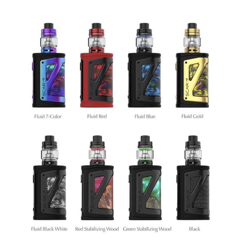 SMOK SMOK Scar 18 Kit 230w (TFV9 Tank Edition)