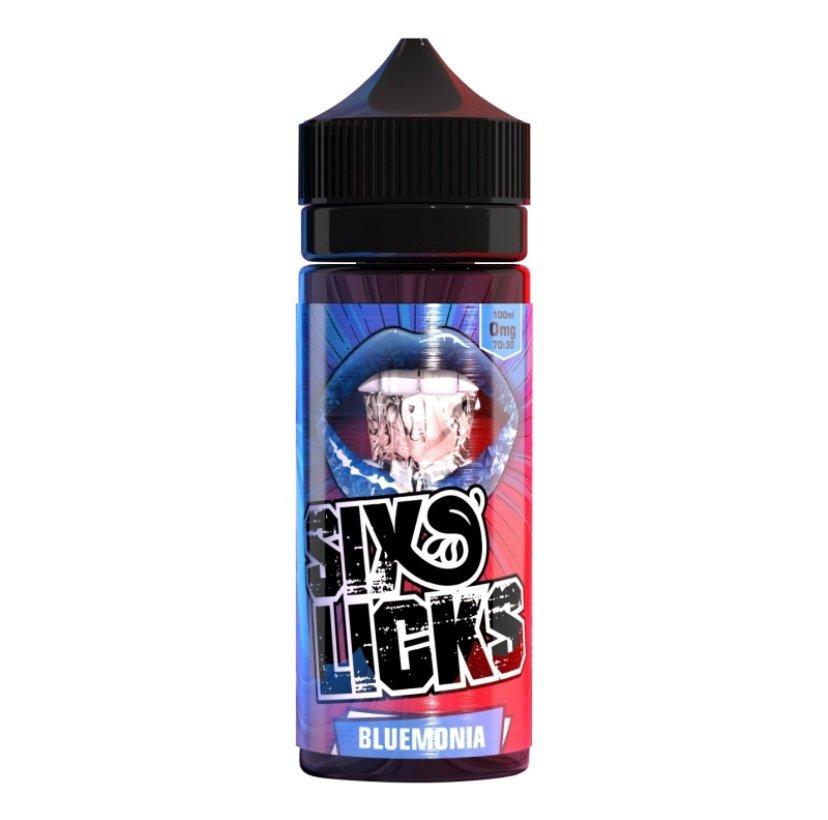 Six Six Licks Bluemonia 100ml