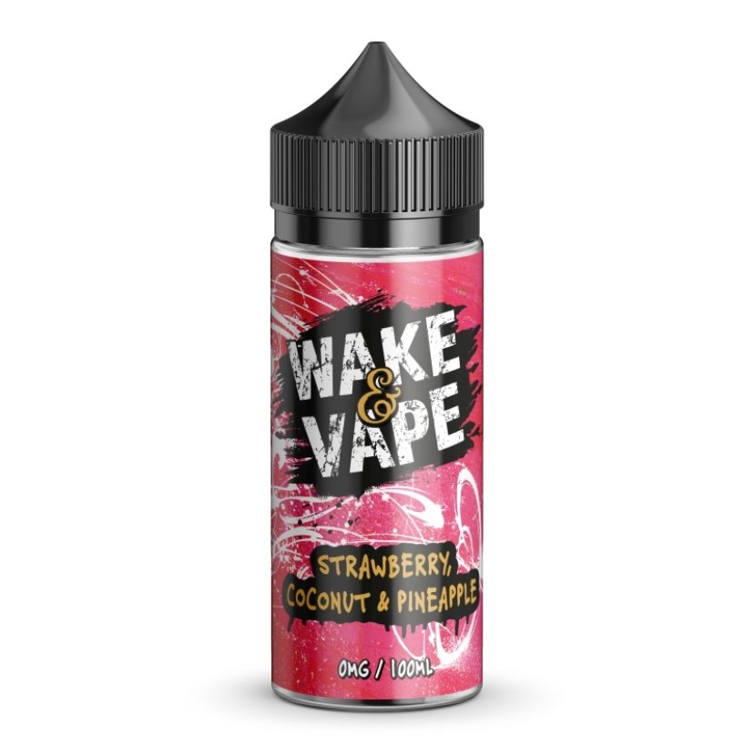 Wake Wake & Vape Strawberry, Coconut & Pineapple 100ml