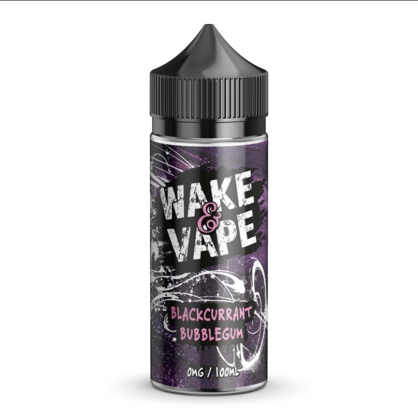 Wake Wake & Vape Blackcurrant Bubblegum 100ml