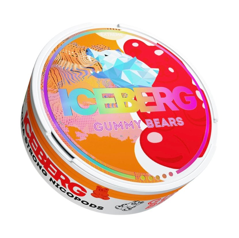 Nicotine Gummy Bears Nicotine Pouches by Iceberg