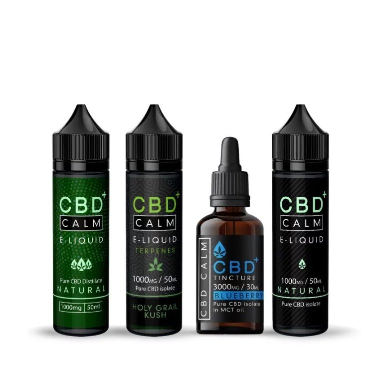 CBD CBD Calm Vape Liquid & Tincture Variety Bundle