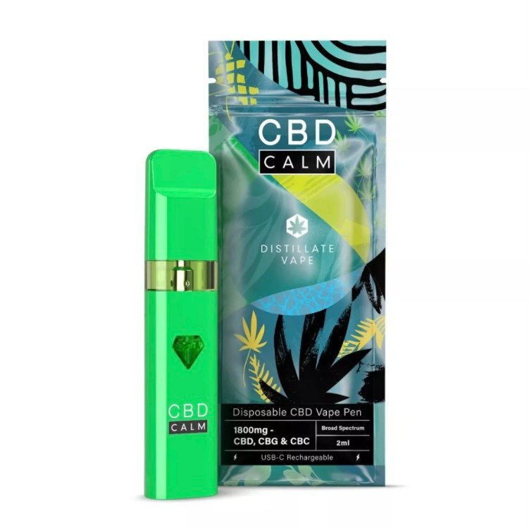 CBD Natural - CBD Distillate 1800mg Disposable Vape | CBD Calm