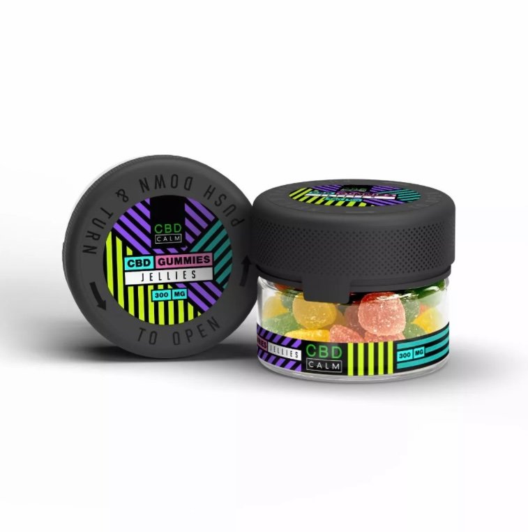 Delta 8 CBD Calm Jellies Gummies 300mg