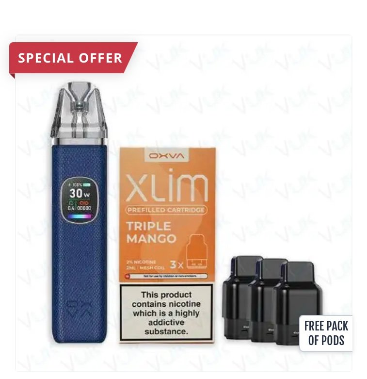 Vape Link Oxva Xlim Pro 2 Pod Vape Kit Bundle