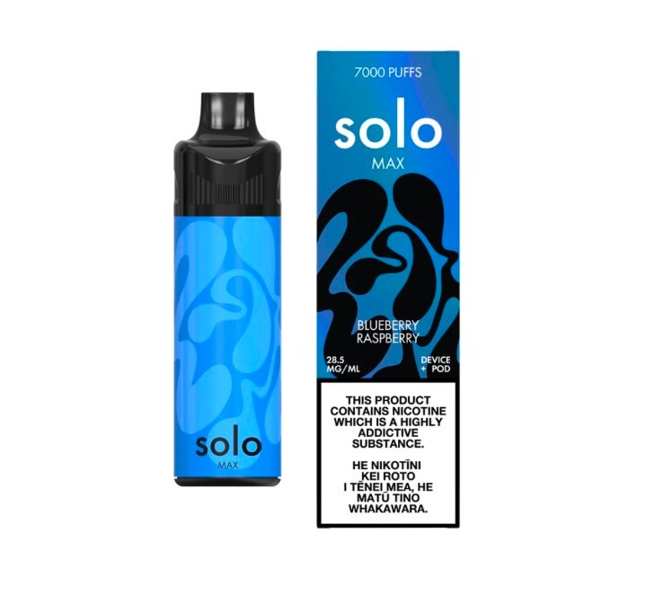 Blueberry Blueberry Raspberry | solo MAX Pod Kit