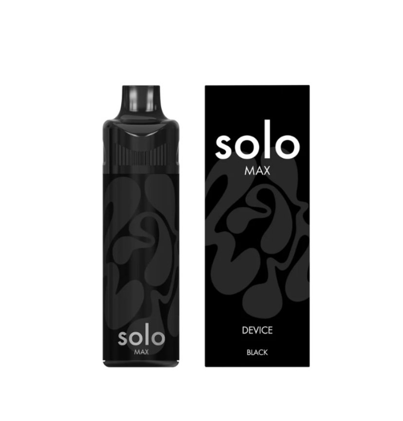 Black Black Solo MAX Pod Vape Device